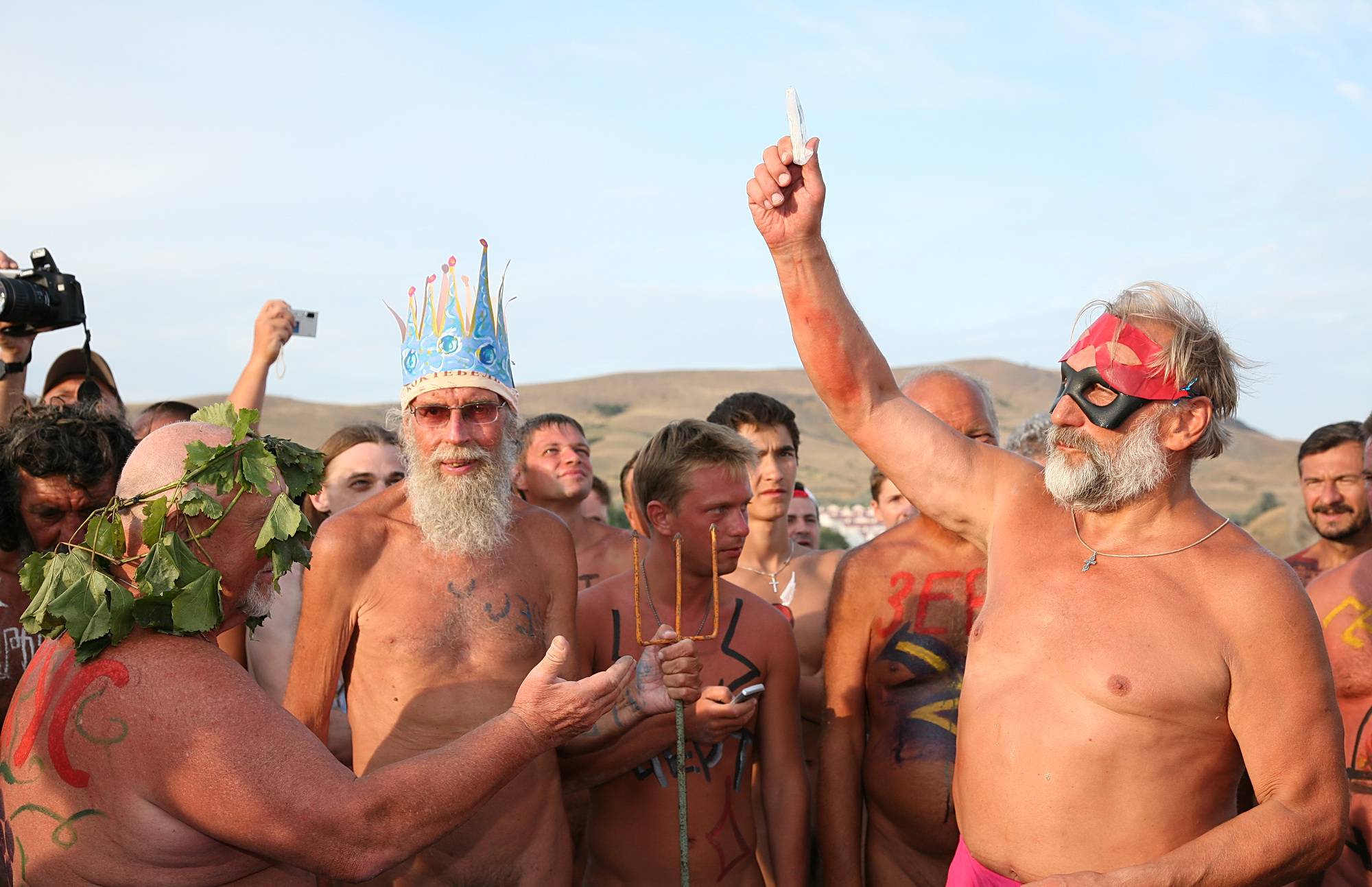 Bright Beach Swordplay and a Captivating Collection of Purenudism Pics - 2